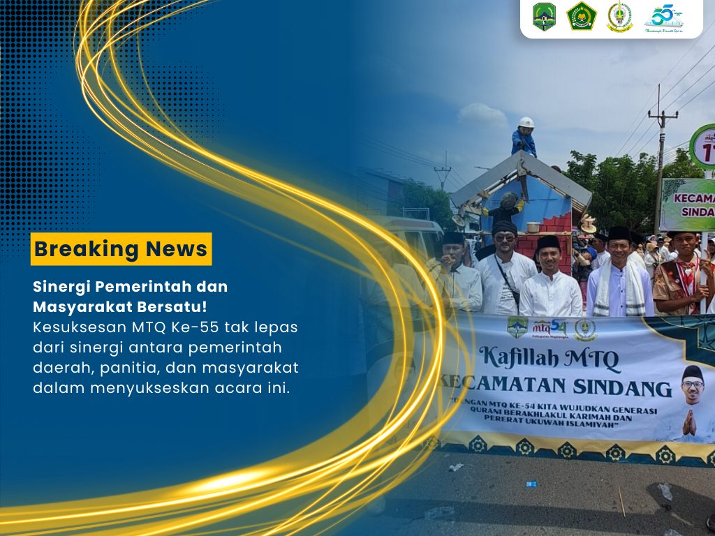 Sinergi Pemerintah dan Masyarakat Bersatu!