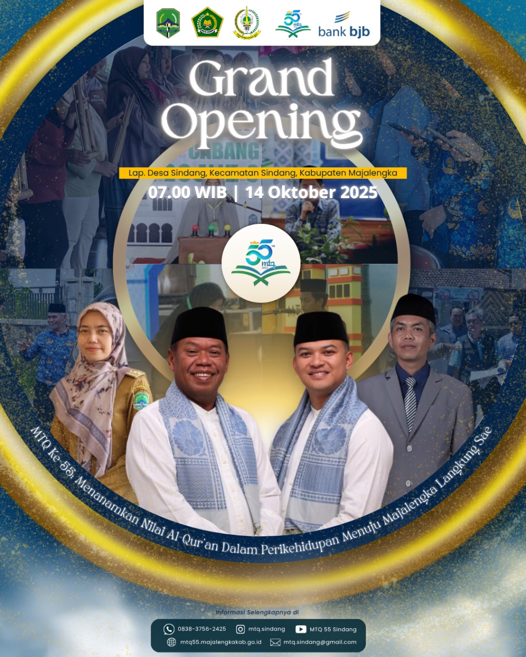 Grand Opening MTQ ke-55 Kabupaten Majalengka Resmi Digelar di Kecamatan Sindang